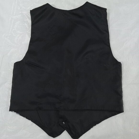 Boys Size 4 Dragon Vest Black Asian Japan China Wedding Formal - Picture 10 of 13